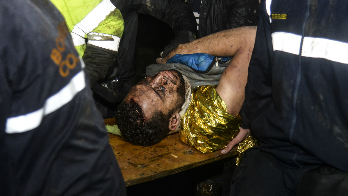 El jugador del Chapecoense Helio Neto ya respira sin ayuda. (AFP)