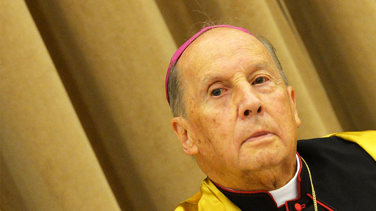 Javier Echevarría, prelado del Opus Dei (Foto: AFP)
