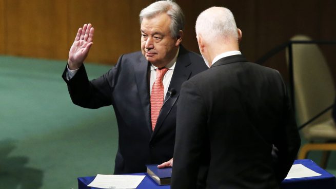 Antonio Guterres ya ha jurado cargo como nuevo secretario general de la ONU