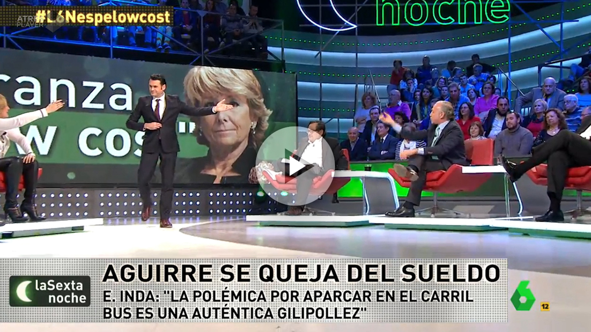 Eduardo Inda en La Sexta Noche.
