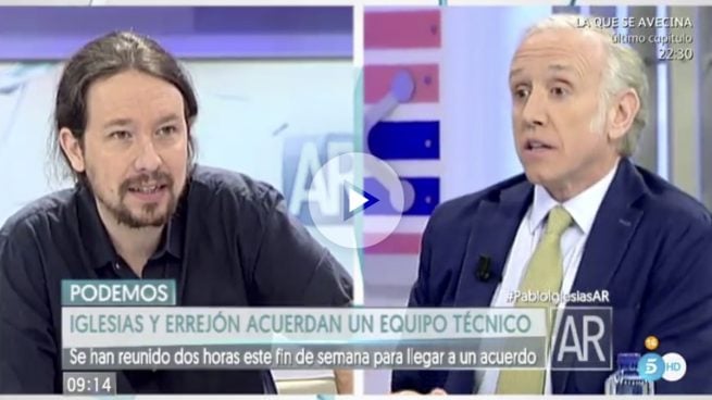 Iglesias se va por las ramas cuando Inda le pregunta por el Holocausto