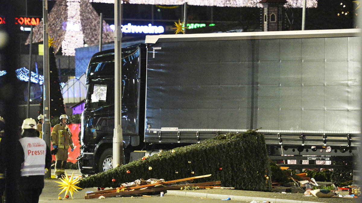 Escenas de la matanza en Berlín (Foto: AFP)
