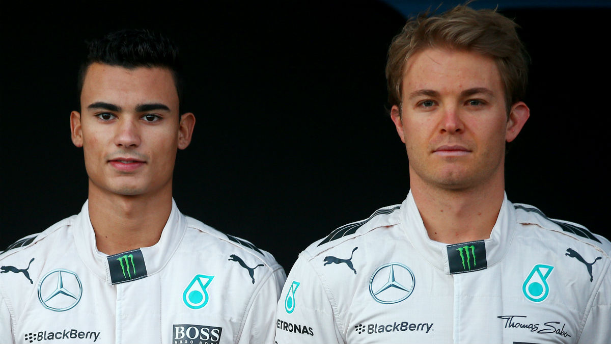 Nico Rosberg considera que Pascal Wehrlein debería ser su sustituto en Mercedes. (Getty)