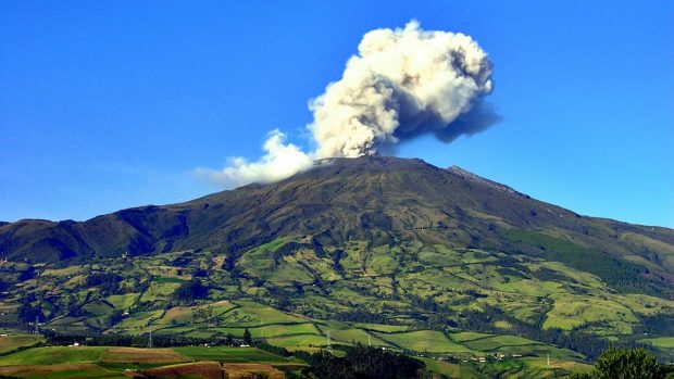 volcanes erupcion galeras