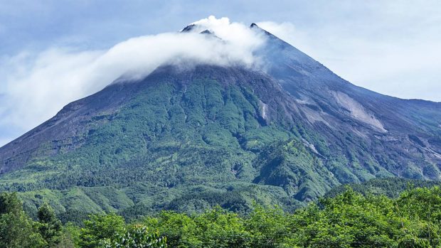 volcanes erupcion Monte Merapi