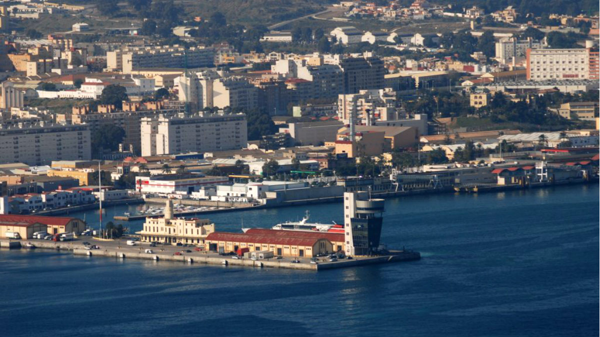 Puerto de la ciudad autónoma de Ceuta.