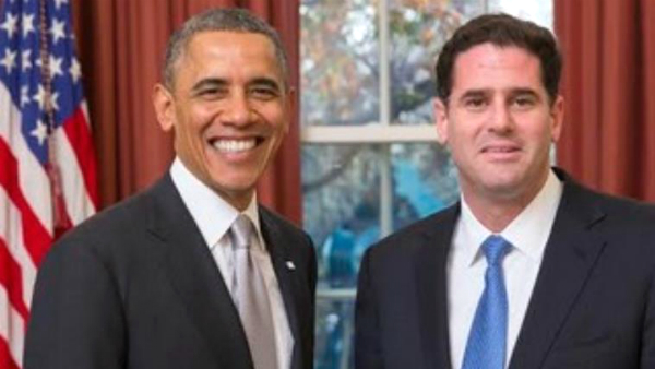El embajador de Israel en EEUU, Ron Dermer, con Barack Obama en la Casa Blanca.