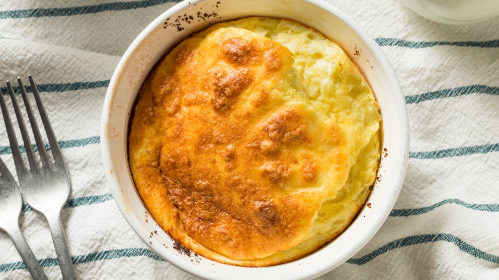 Receta de Soufflé de queso y pimientos