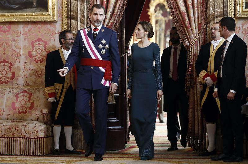 El rey felipe VI y la Reina Letizia. Foto: EFE