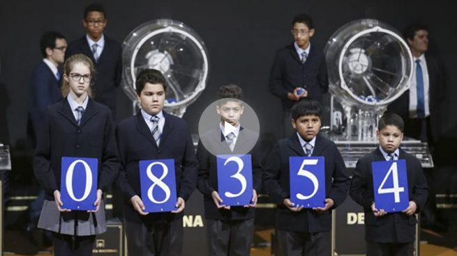 08.354: premio Gordo de ‘El Niño’ con 2 millones de euros que se van a Torrent en Valencia