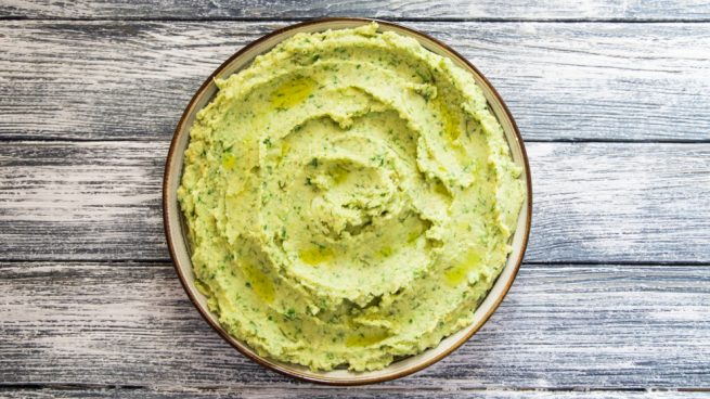 Hummus de guisantes