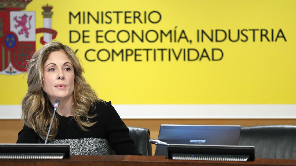 La secretaria general del Tesoro y de Política Financiera, Emma Navarro,