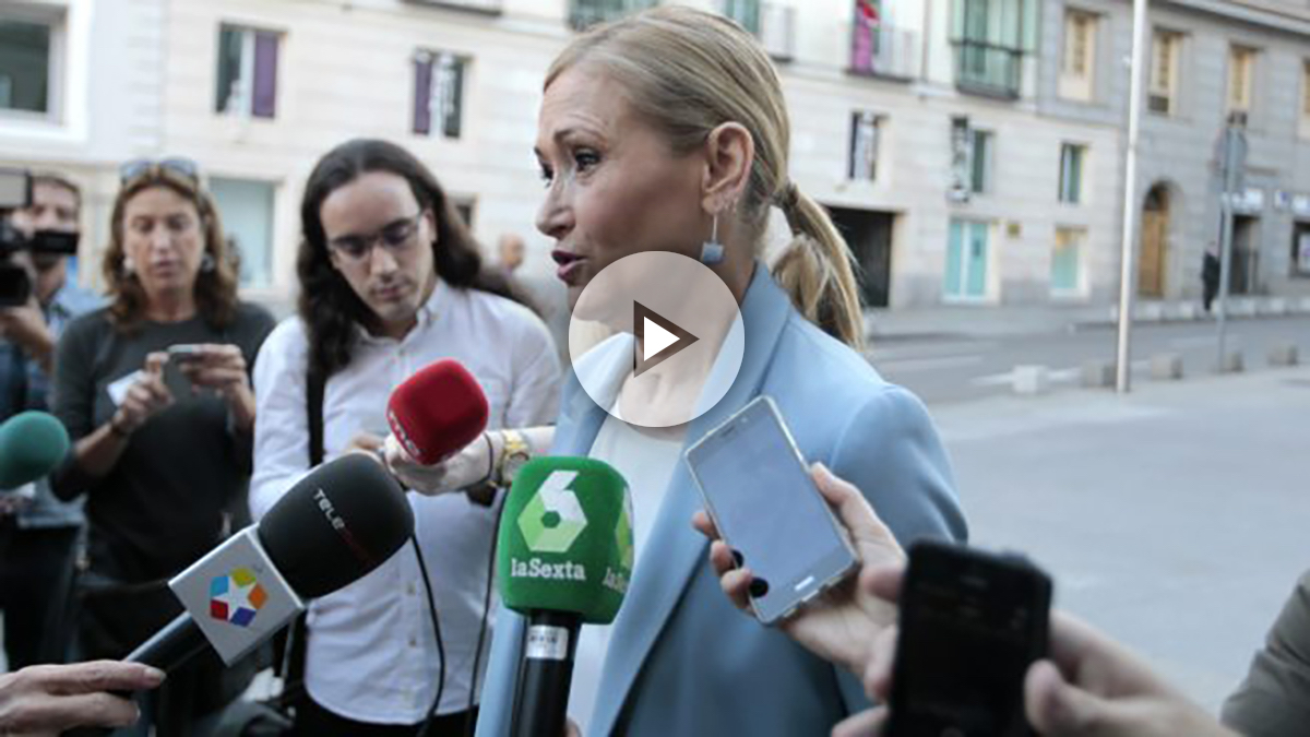 cCristina Cifuentes, presidenta de la gestora del PP de Madrid. (Foto: OKDIARIO)