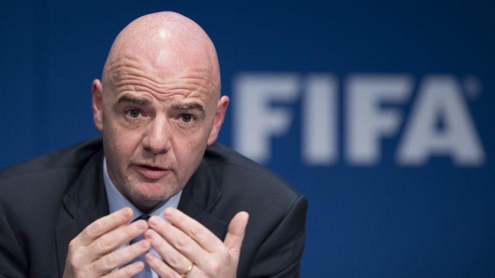 Gianni Infantino, presidente de la FIFA