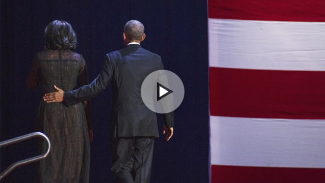 Obama se da un baño de masas en Chicago en su discurso de despedida: «Yes, we did»