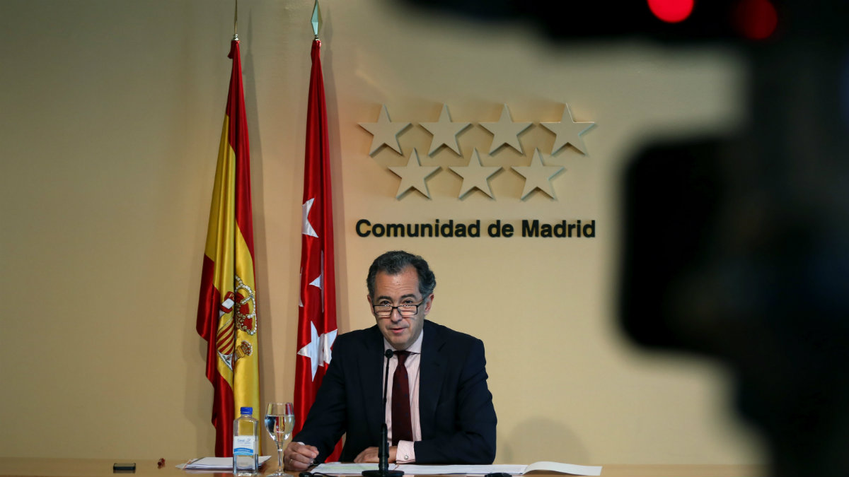 Portavoz del Grupo Popular en la Asamblea de Madrid, Enrique Ossorio. (CAM)