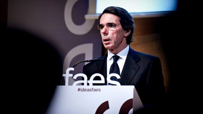 FAES advierte sobre el Gobierno socialcomunista: «¡Que Dios nos coja confesados!» Aznar-faes-655x368