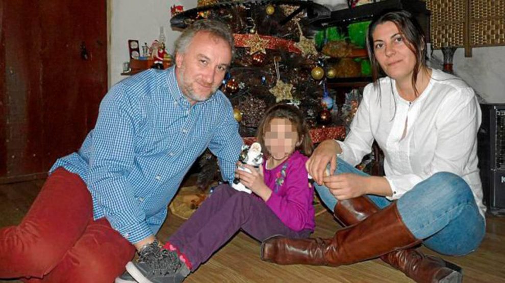 Fernando Blanco, Nadia y Margarita Grau.
