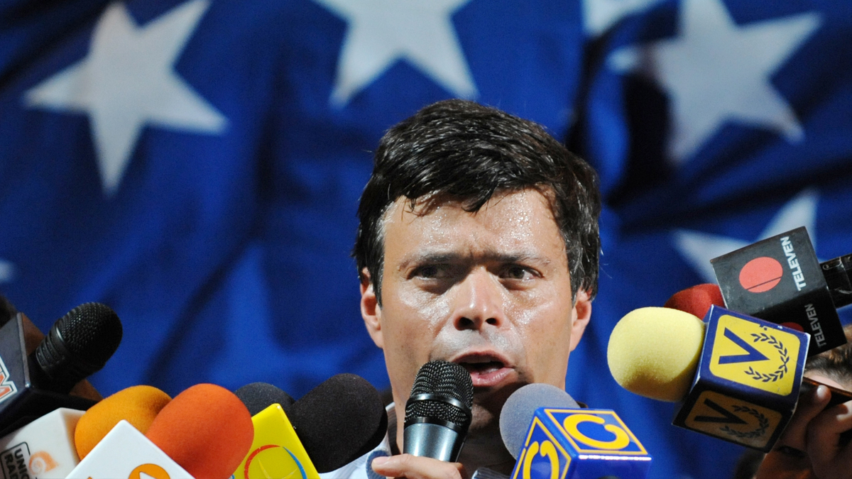 Leopoldo López. (Foto: AFP)