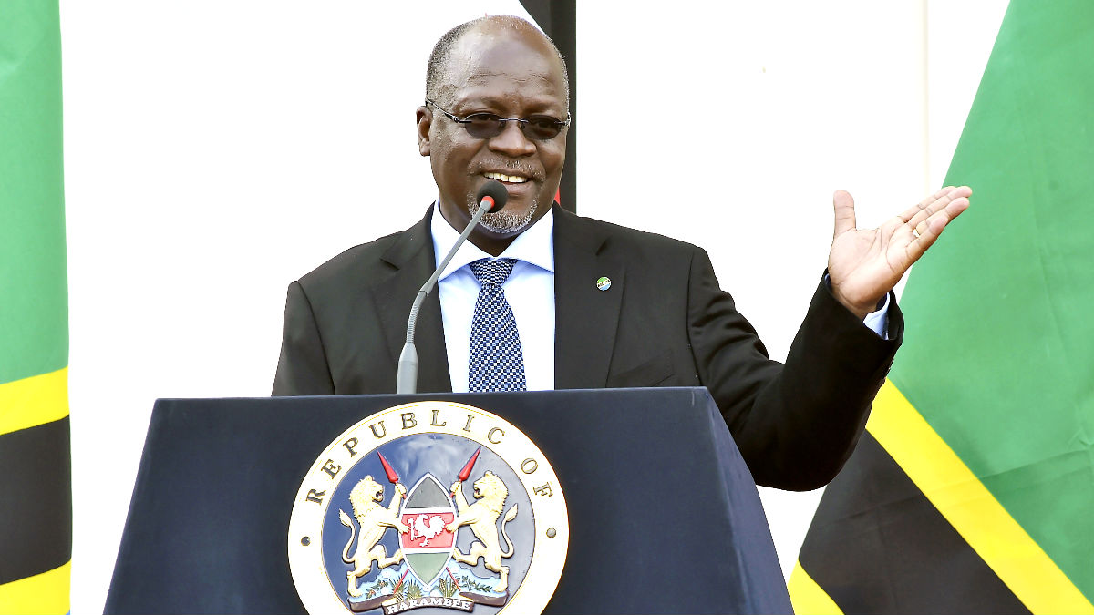 John Magufuli en una reciente imagen (Foto: AFP).