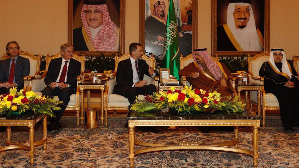 Visita oficial de Felipe VI a Arabia Saudí (Twitter Casa Real)