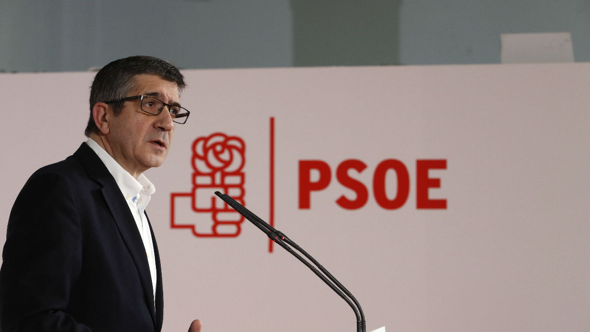 Patxi López en una reciente imagen (Foto: Efe).