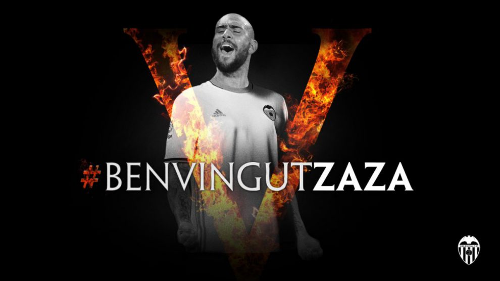 El Valencia anuncia el fichaje de Simone Zaza. (valenciacf.com)