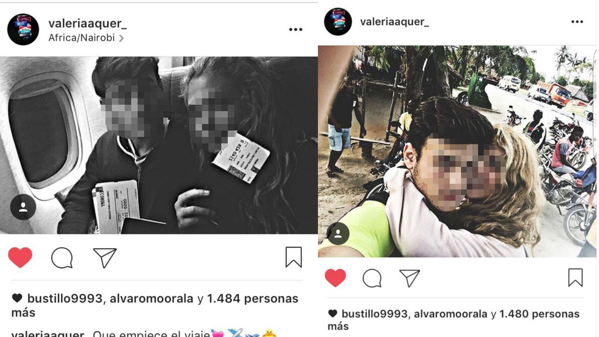 Las imágenes que Valeria Quer ha colgado en Instagram de su viaje a Kenia.