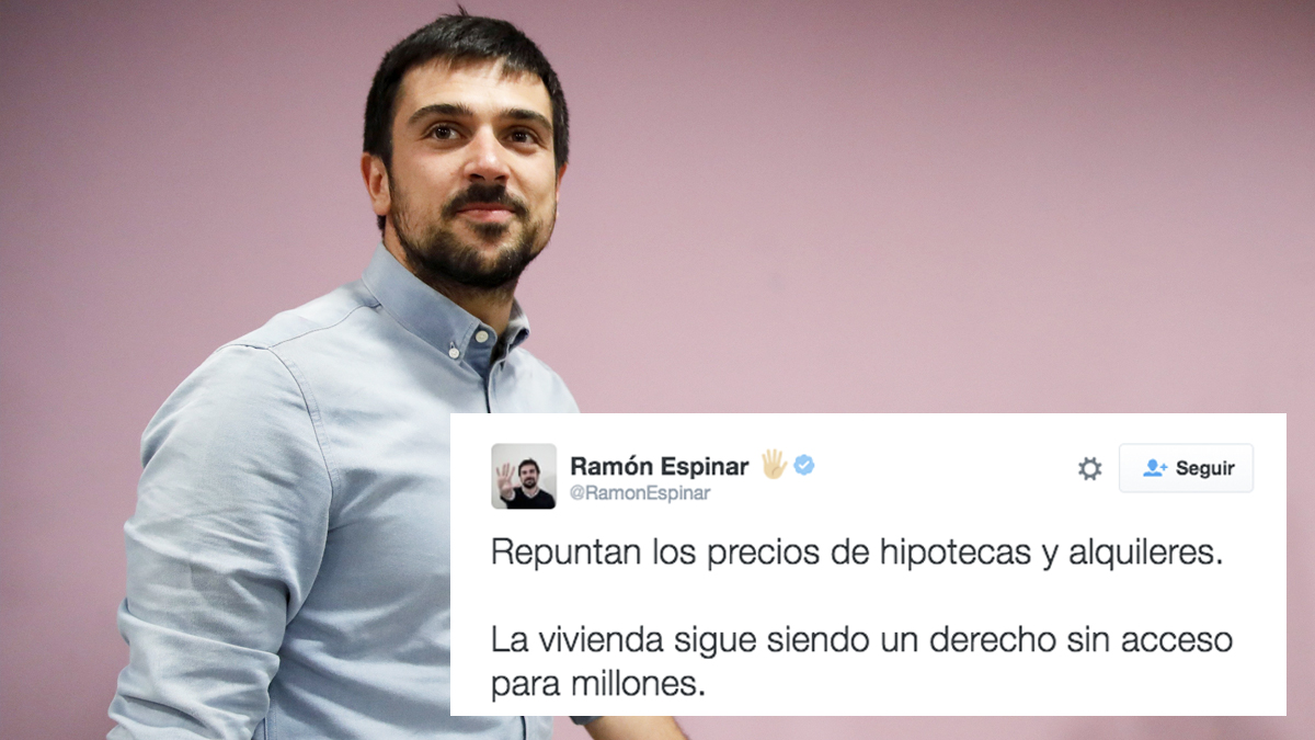 Ramón Espinar. (Foto: Podemos)