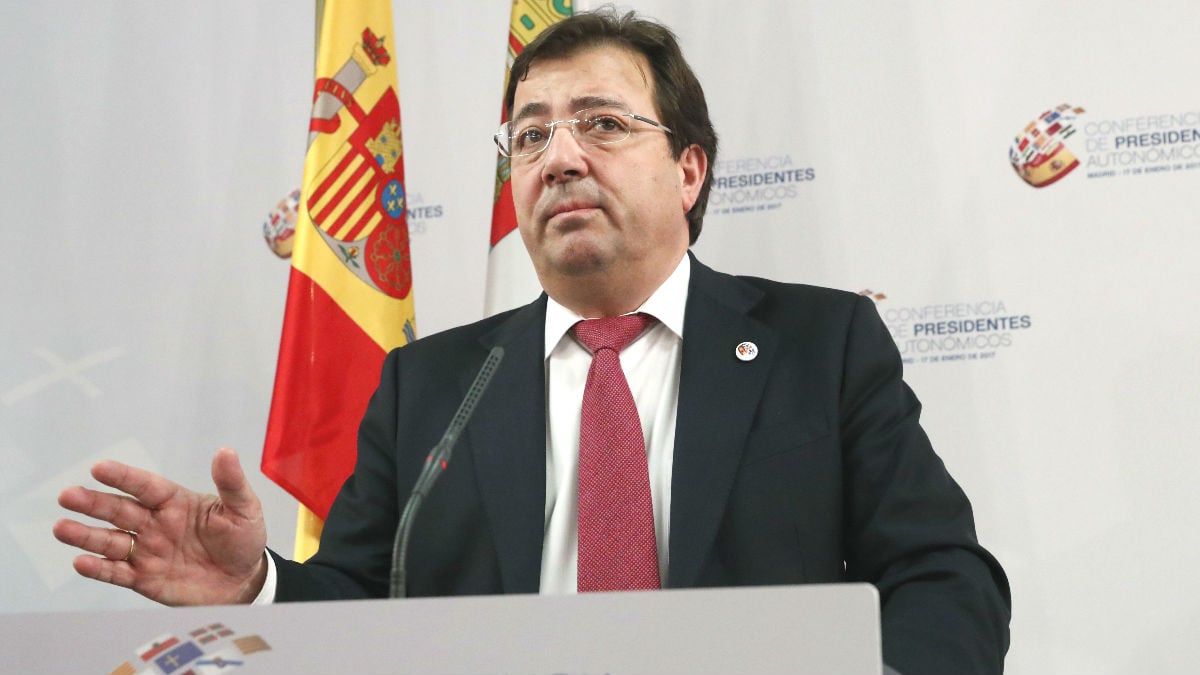 El presidente de Extremadura, Guillermo Fernández Vara (Foto: Efe)