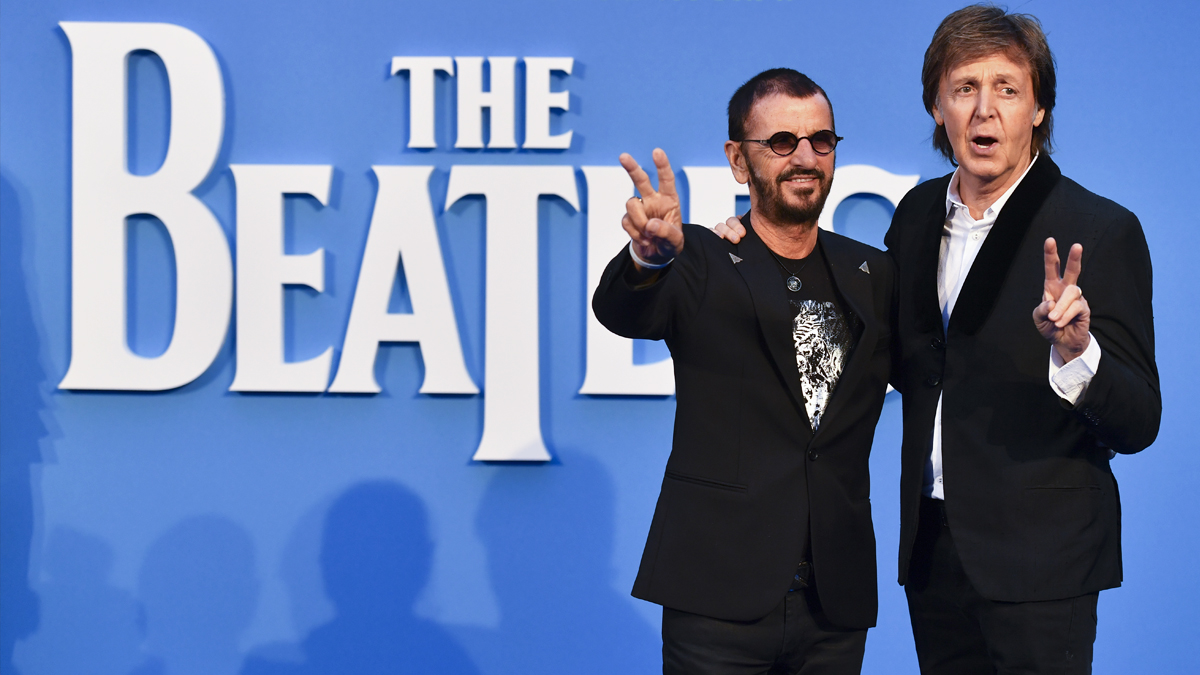 Paul McCartney y Ringo Starr, los dos miembros de The Beatles vivos. (Foto: AFP)
