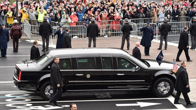 Trump hereda también el vehículo más exclusivo del mundo, la limusina conocida como ‘La Bestia’