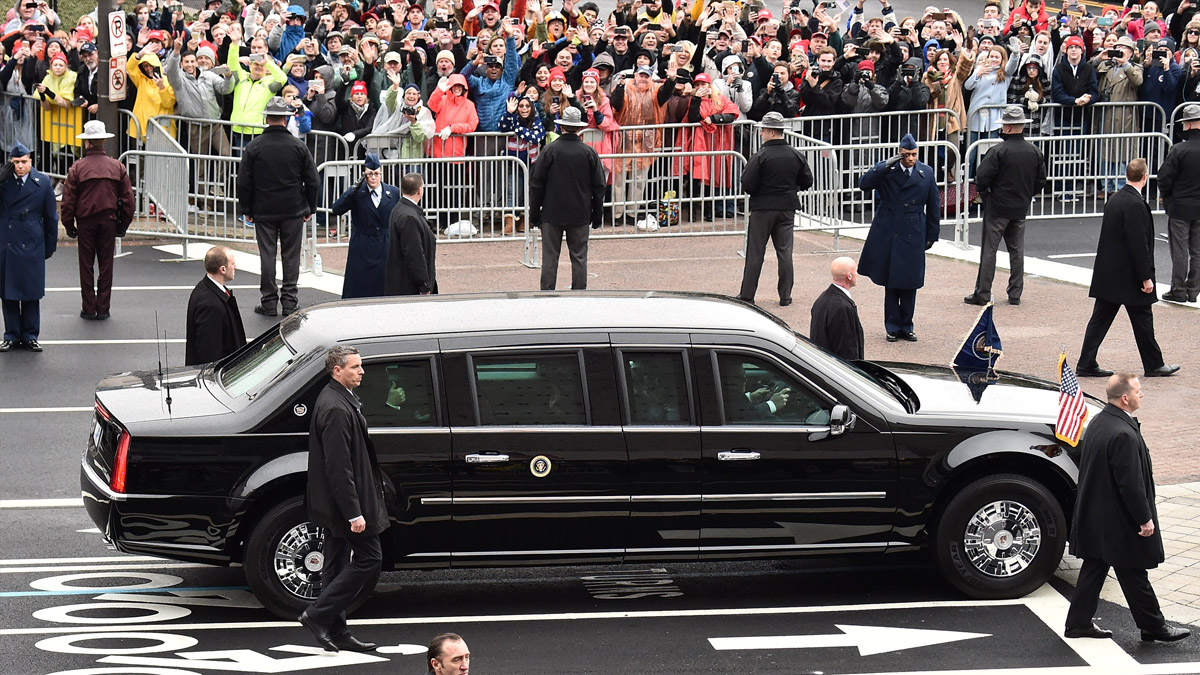 El Cadillac presidencial que hereda Donald Trump data del año 2009 (Foto: Getty)