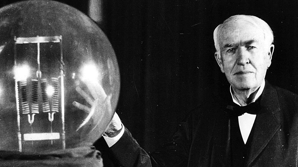 Thomas Edison Descubre Uno De Los Grandes Inventores Del Siglo Xix