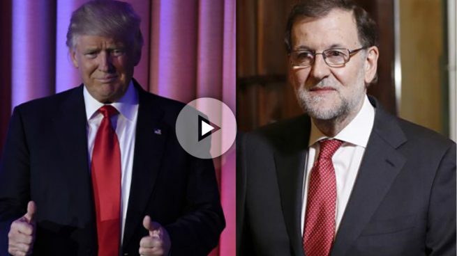 Rajoy desea «éxito» a Trump y confía en mantener la «magnífica» relación con EEUU