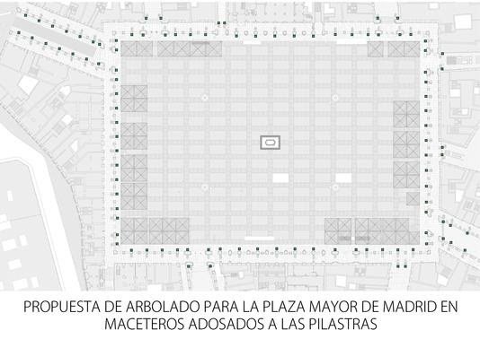 Carmena plantará 100 árboles en la Plaza Mayor por su cuarto centenario