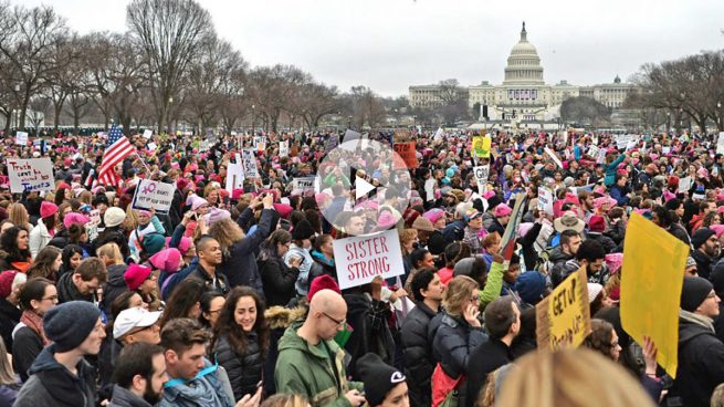 Manifestación-mujeres-Trump