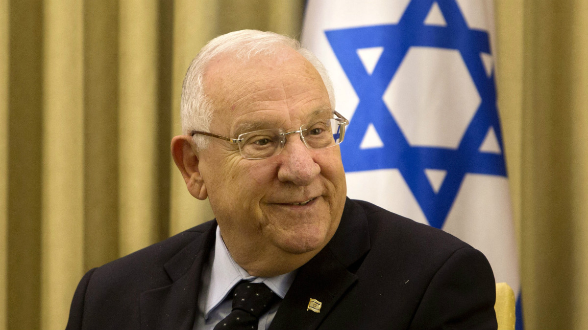 Reuven Rivlin, presidente del Estado de Israel.