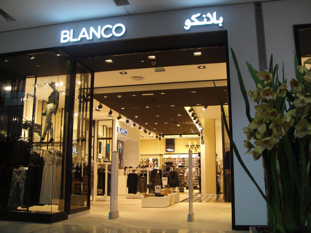 Blanco Store en Dubai (Foto- Facebook)