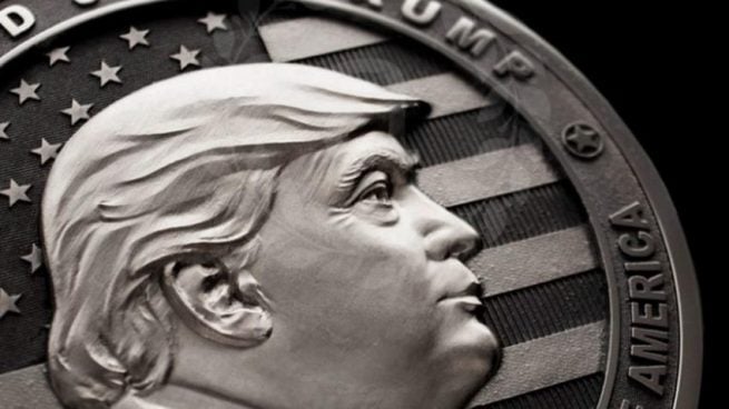 Crean en Rusia una moneda conmemorativa de Donald Trump que vale 10.000 dólares