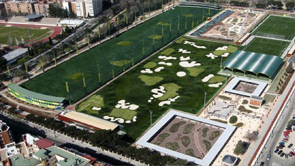 Vista aérea de las instalaciones. (Foto: Madrid)