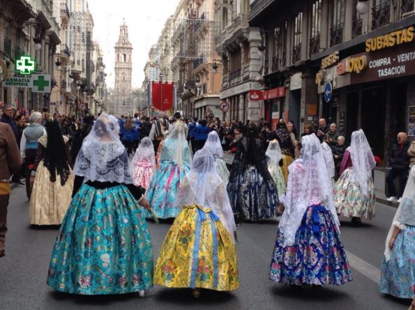 Ofrenda Fallas 2017