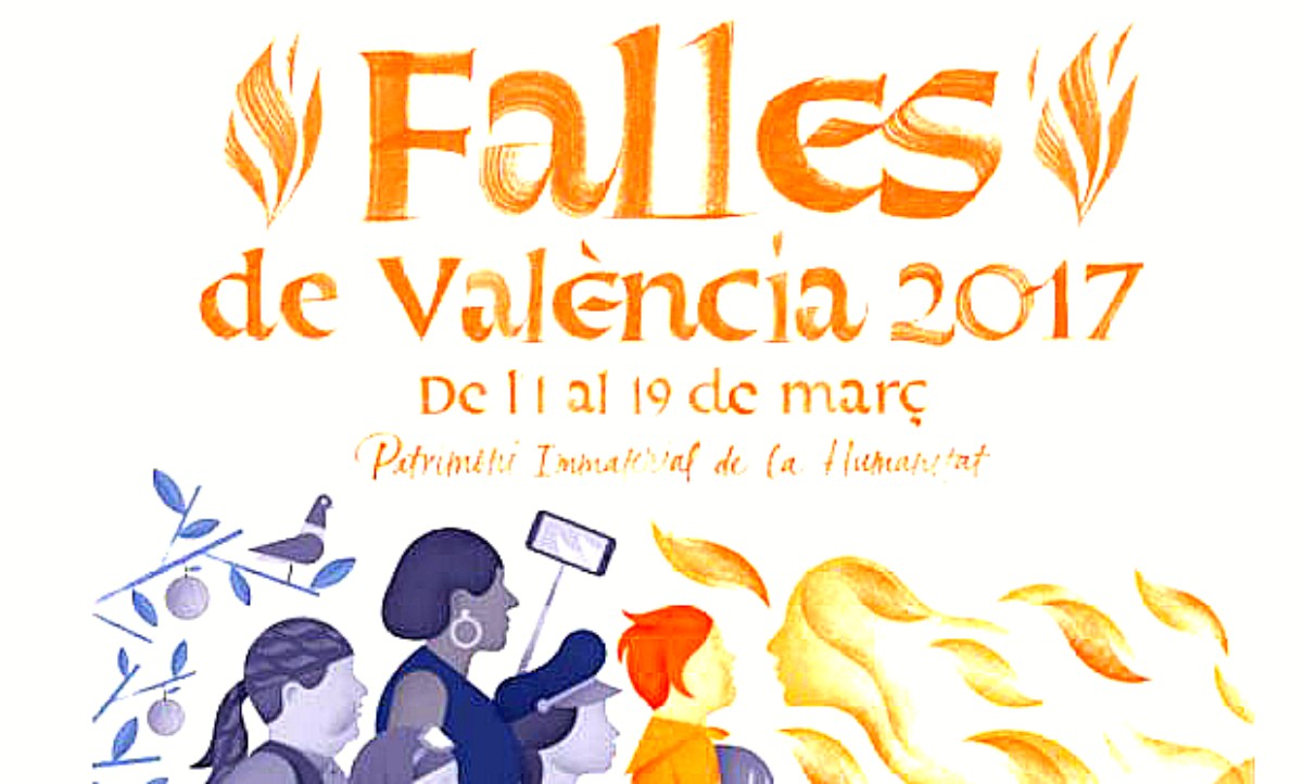 Cartel Fallas Valencia 2017 d