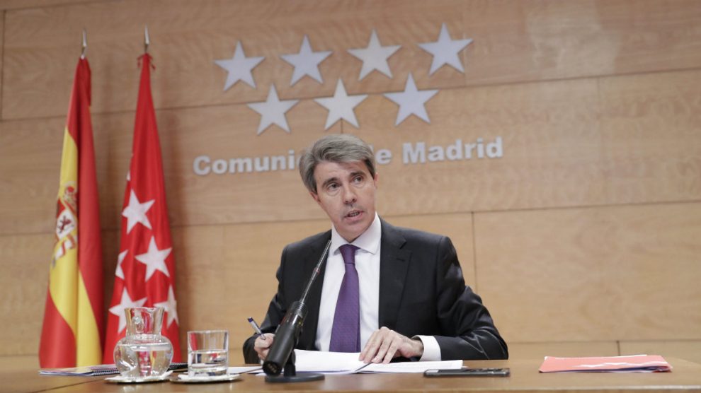 Ángel Garrido, consejero de Justicia y Presidencia (CAM).