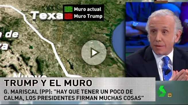 Inda: «Trump es un chalado y el muro entre EEUU y México es una memez»