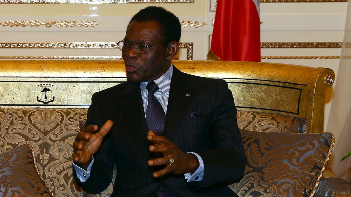 El dictador guineano, Teodoro Obiang (Foto: GETTY).