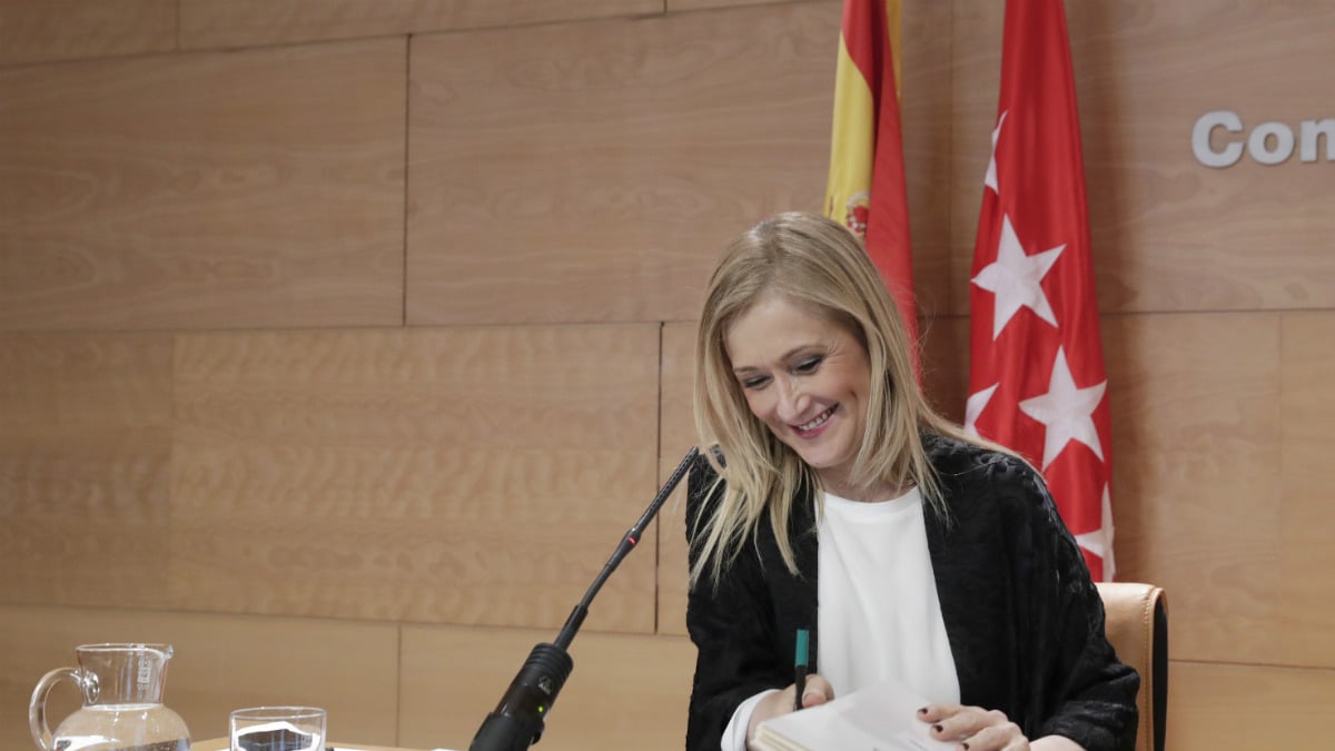 Cristina Cifuentes. (Foto: CAM)