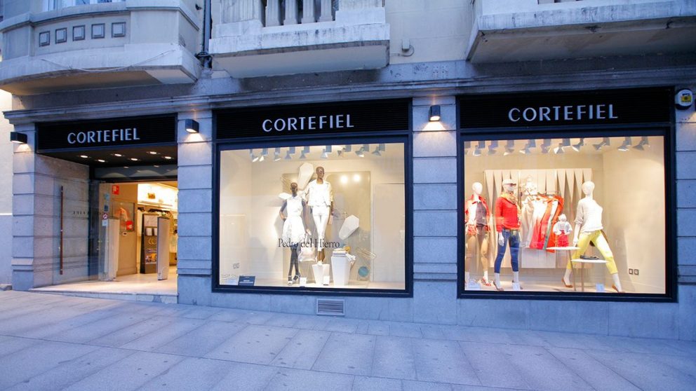 Tienda de Cortefiel en la calle Serrano de Madrid. Foto: Grupo Cortefiel