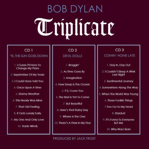 Bob Dylan Triplicate