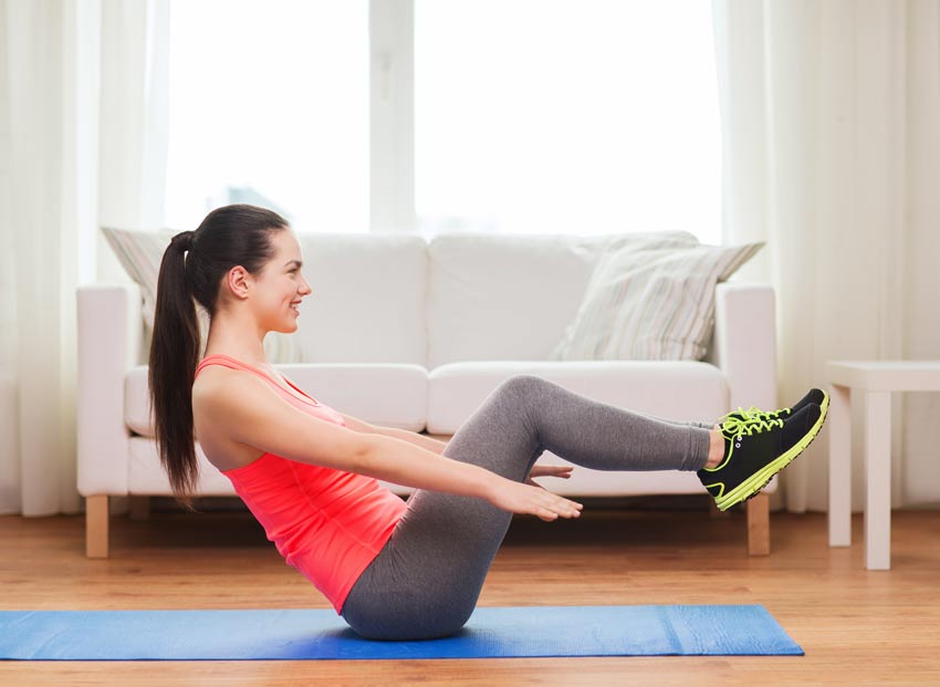 Los mejores ejercicios para perder barriga sin salir de casa